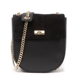 THACKER Adele chain backpack in black